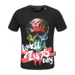 t shirt philipp plein homme originale  ppday skull